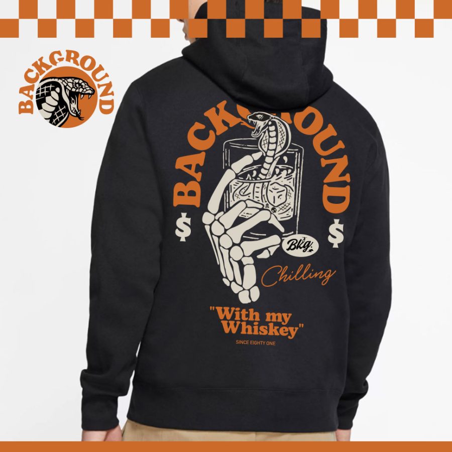 💀 POISON WHISKEY 🔥 - HOODIE