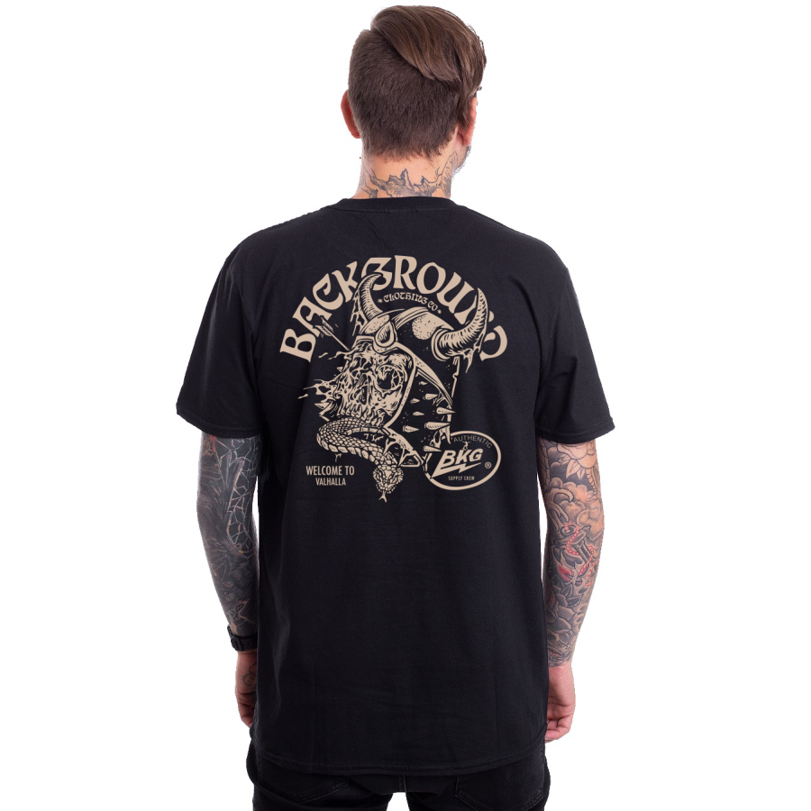 Vikings - Wellcome to Valhalla black