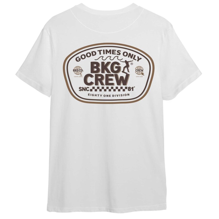 Remera BKG New Classic - Blanca