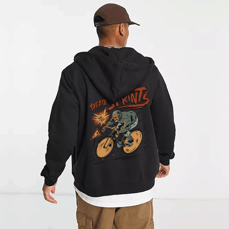 Campera Liviana Biker Skull
