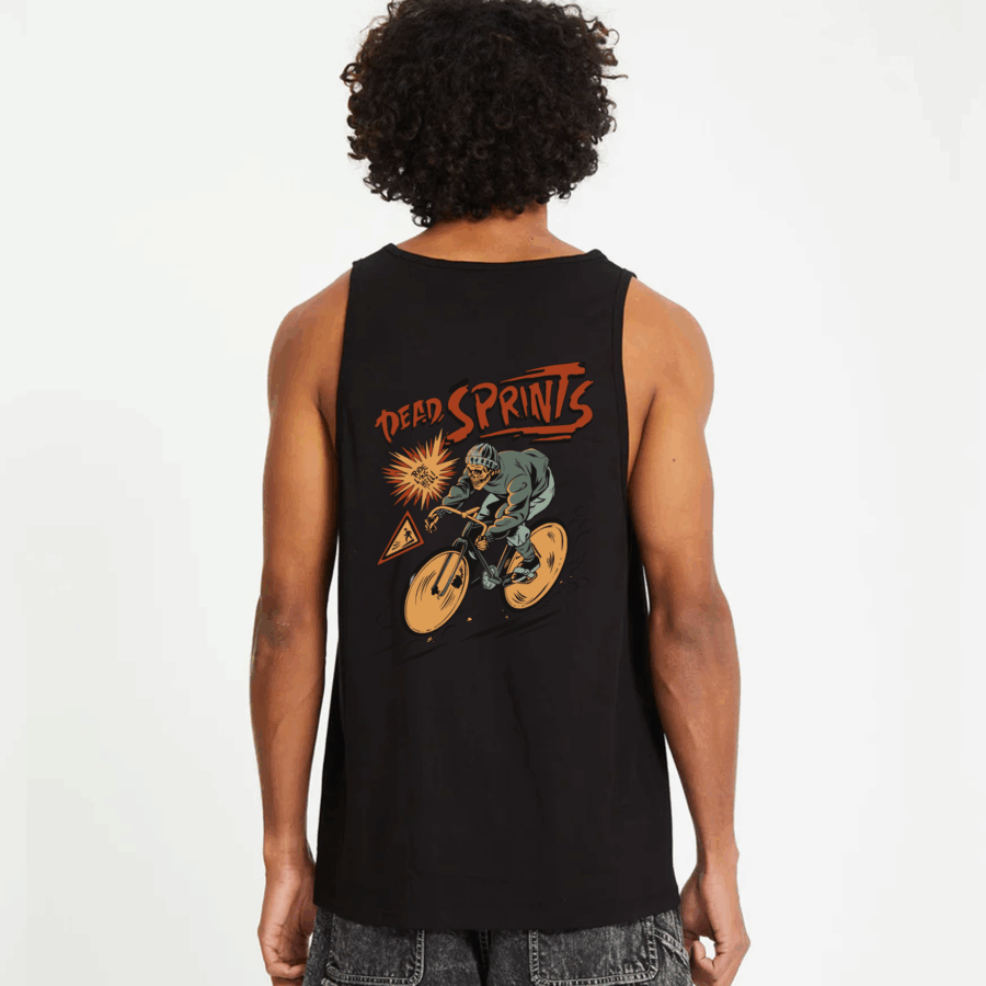 Remera sin mangas Dead Sprints Black