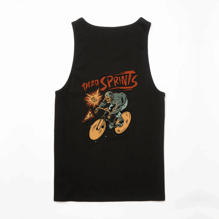 Remera sin mangas Dead Sprints Black