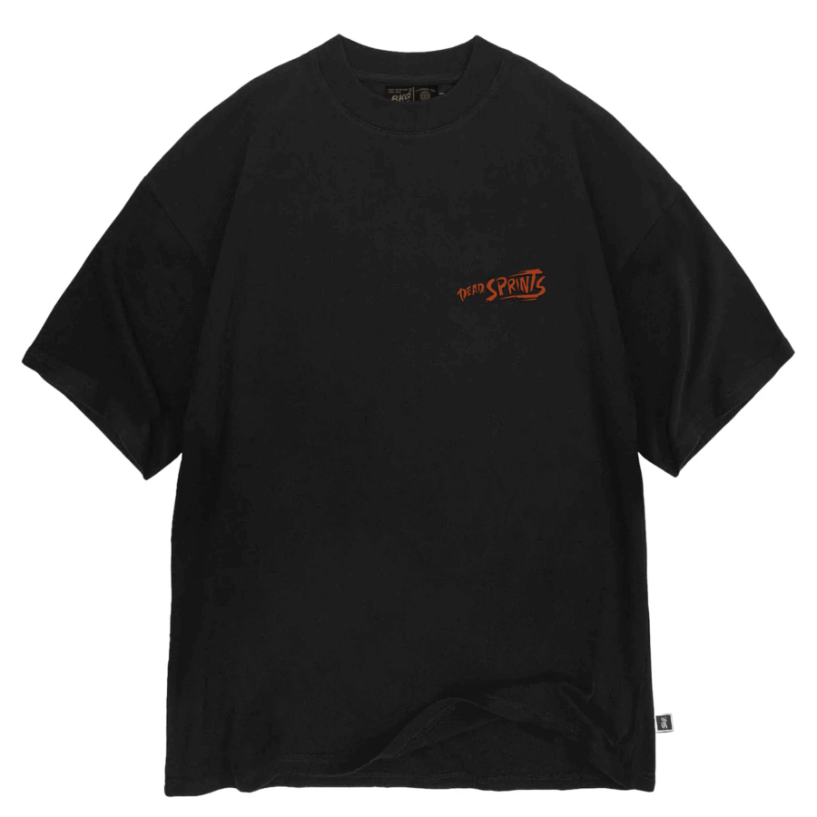 Remera Over biker skull
